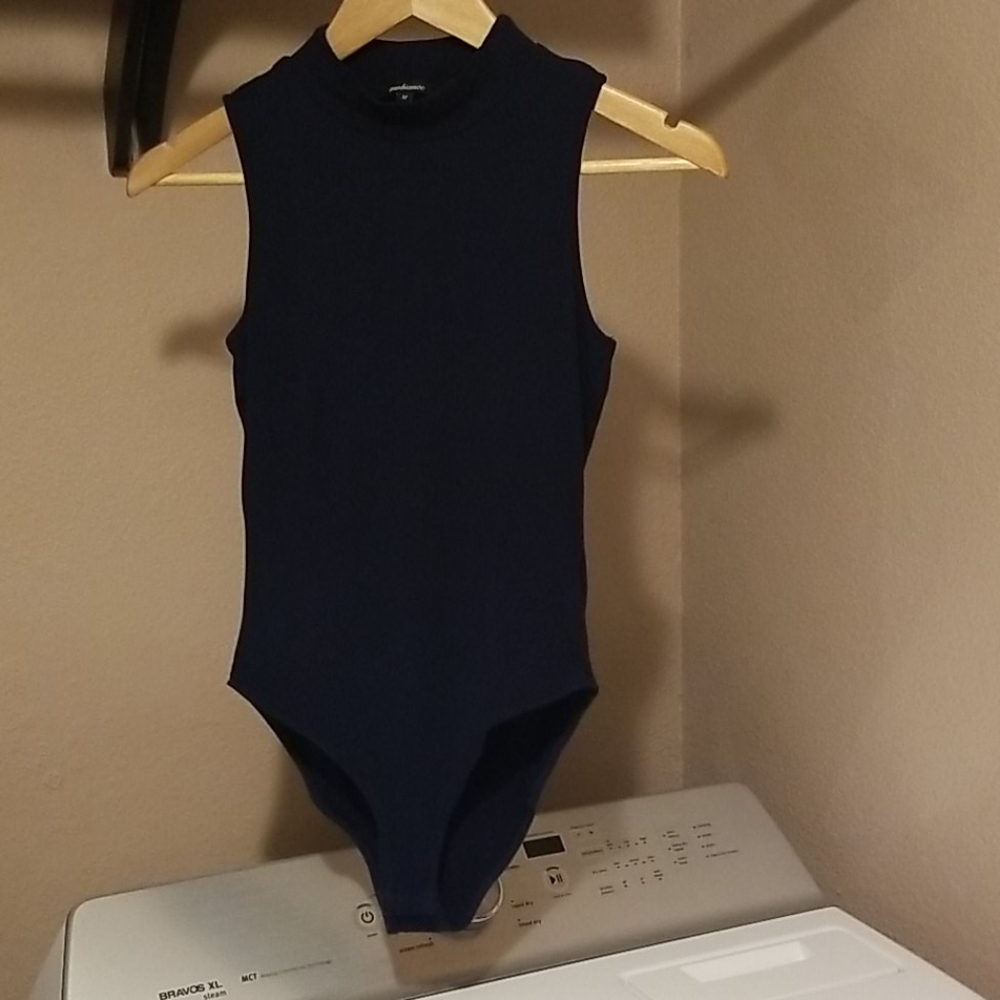 Women's navy body suit